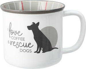 Love Coffee & Rescue Dogs Mug