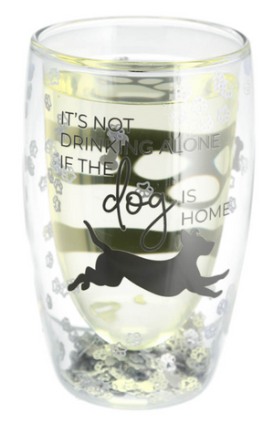 Dog Home - 14 oz Double Walled Glass