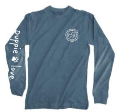 Puppie Love Nutcracker Pups Log Sleeve Tee