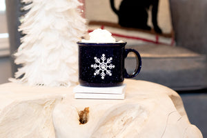 Snow Paw Camping Mug