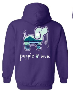 Puppie Love "Outdoors Pup" Long Sleeve Tees