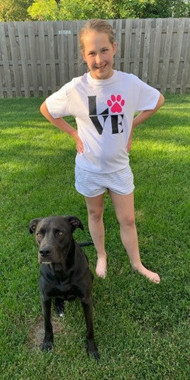 Paw Love YOUTH T-shirts