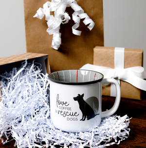 Love Coffee & Rescue Dogs Mug