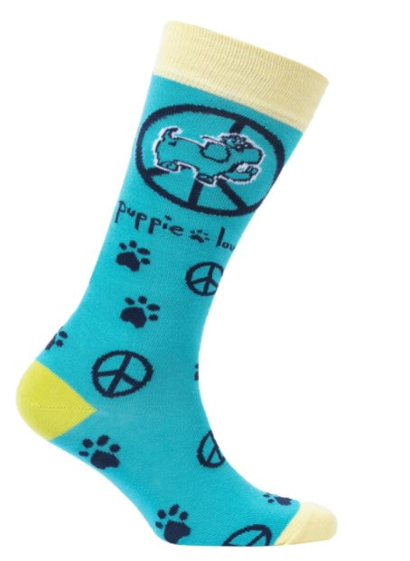 Puppie Love CREW Socks