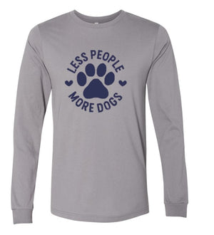 Less People More Dogs LS Tee
