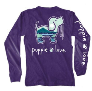 Puppie Love Mountain Pup Long Sleeve