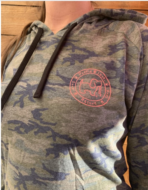 Puppie Love "Storm Camo" Long Sleeve Tees