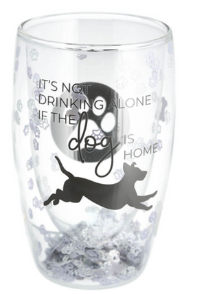 Dog Home - 14 oz Double Walled Glass