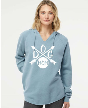 Dog Mom Super SOFT V-Neck Sweatshirts