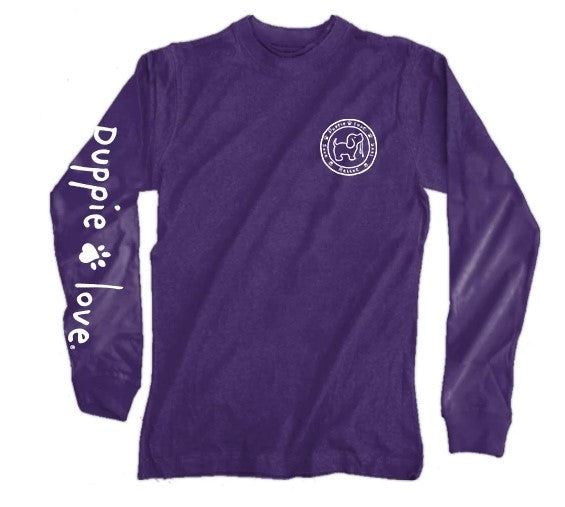 Puppie Love "Outdoors Pup" Long Sleeve Tees