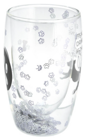 Dog Home - 14 oz Double Walled Glass