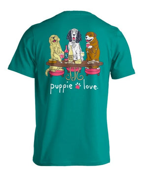 Puppie Love "Wine Dogs" Tee
